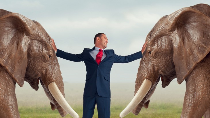 business conflict resolution concept
